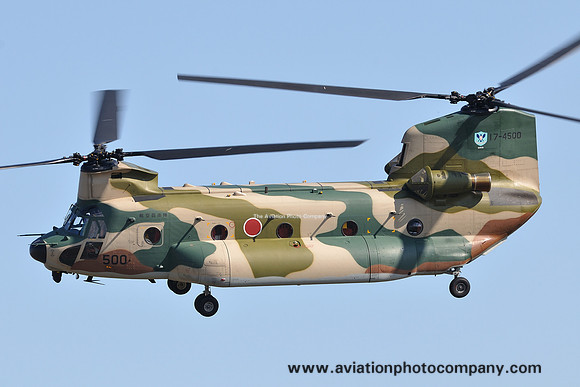 JASDF HAS Iruma Vertol CH-47J Chinook 17-4500 (2012)