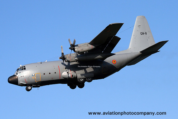 Belgian Air Force 15 Wing Lockheed C-130H Hercules CH-11 at Kleine Brogel (2013)