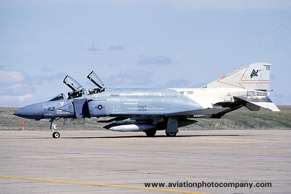 US Navy VF-301 McDonnell F-4S Phantom 155834/ND-113 (1984)