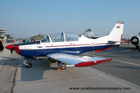Serbian Air Force UTVA-95 54203 at Batajnica Airshow (2012)