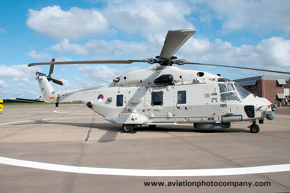 Dutch Navy 860 Squadron NH90-NFH N-195 at De Kooy Airshow (2012)