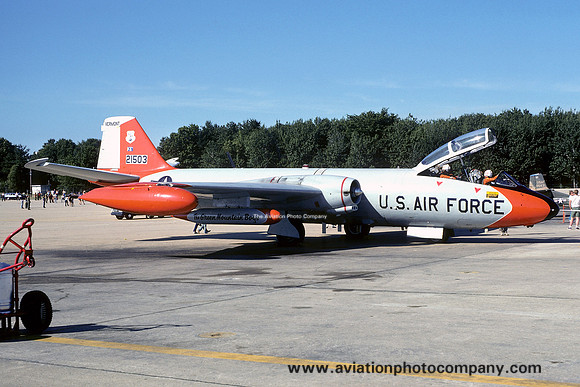 USAF Vermont ANG 134 DSES Martin EB-57B Canberra 52-1503 (1975)