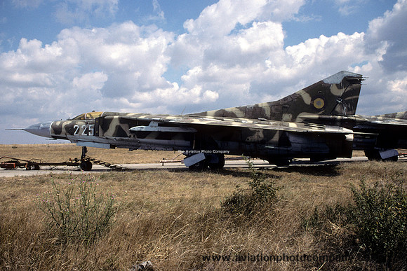 Romanian Air Force Mikoyan MiG-23MF 225 stored at Timisoara (2003)