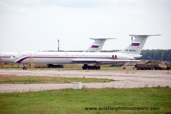 Russian Air Force Ilyushin Il-62M RA-86496 at Chakalovsky (2012)
