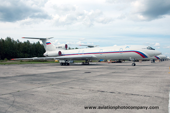 Russian Navy Tupolev Tu-154M RA-85614 at Chakalovsky (2012)