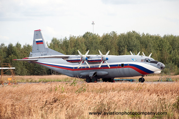 Russian Air Force Antonov An-12BK RA-12137 at Chakalovsky (2012)