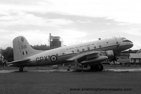 RAF Far East 48 Squadron Handley Page Hastings C.1A TG531/GPX