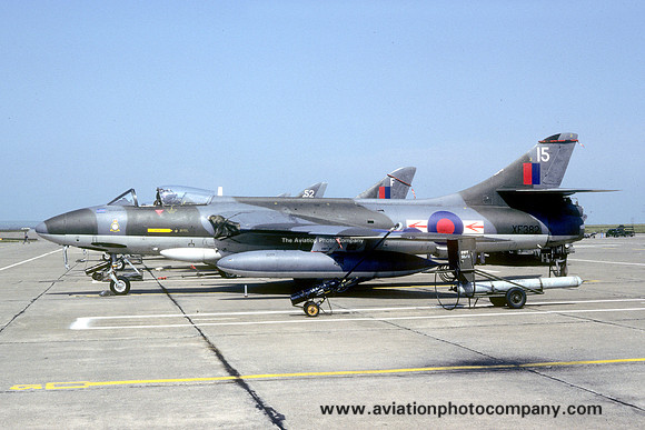 RAF 1 TWU 79 Squadron Hawker Hunter F.6A XF382/15 (1984)
