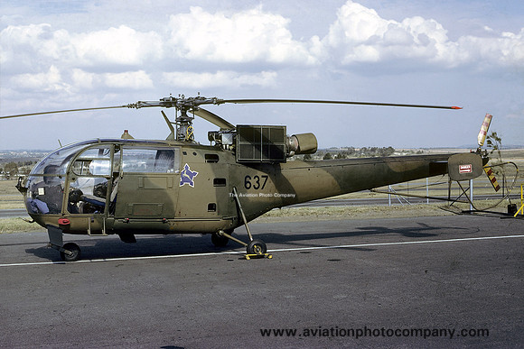 South African AF 17 Squadron Sud Alouette III 637 (1979)