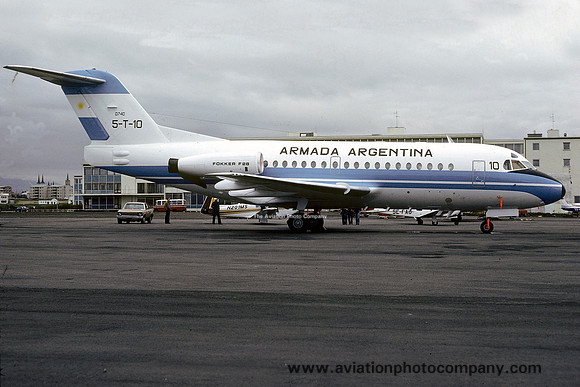 Argentinian Navy Fokker F-28 5-T-10 (1979)