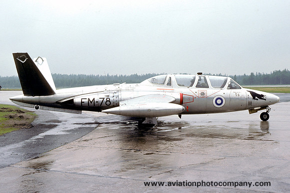 Finnish Air Force Fouga CM.170-2 Magister FM-78 (1977)