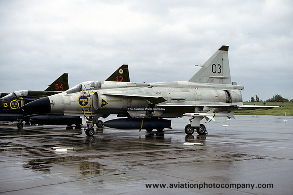 Swedish Air Force SAAB AJ-37 Viggen 37303/03 (1979)