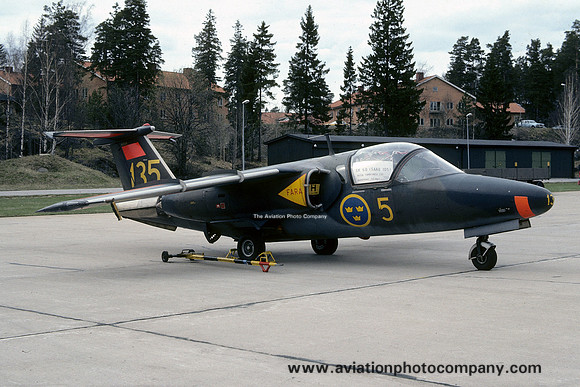 Swedish Air Force F5 SAAB 105 Sk60A 60135 (1979)