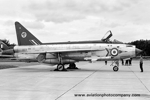 RAF 92 Squadron English Electric Lightning F.2 XN731/M