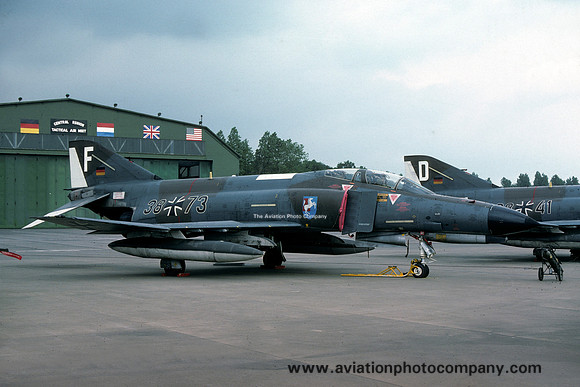 German Air Force JBG36 McDonnell F-4F Phantom 38+73 (1978)