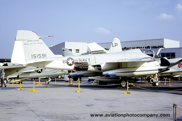 US Naval Air Test Center Grumman A-6A 151591 at the Paris Airshow (1965)