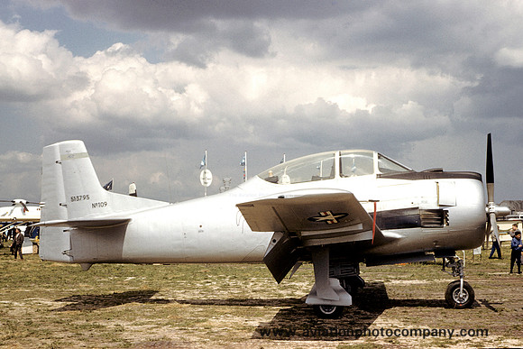 USAF North American T-28D Trojan 51-3795 (1961)