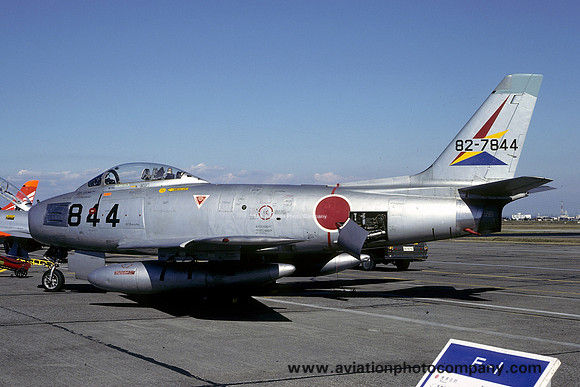 JASDF HQ North American F-86F 82-7844 (1978)