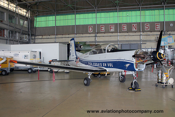 DGA-EV Pilatus PC-7 579 at Cazaux (2024)