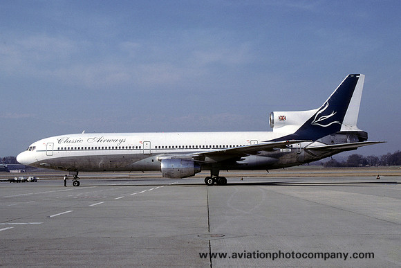 Classic Airways Lockheed L-1011 Tristar G-IOII (1997)