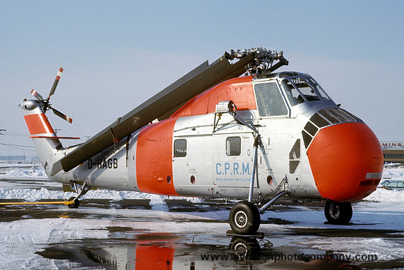 CPRM (ex West German Navy) Sikorsky S-58 D-HAGB (1972)
