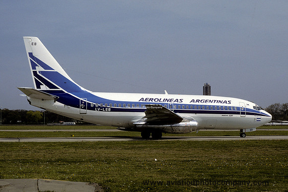 Aerolineas Argentinas Boeing 737-200 LV-LEB (1994)