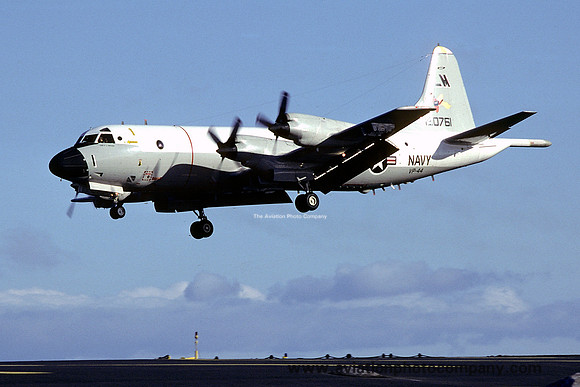 US Navy VP-44 Lockheed P-3C Orion 160761/LM1 at Keflavik (1979)