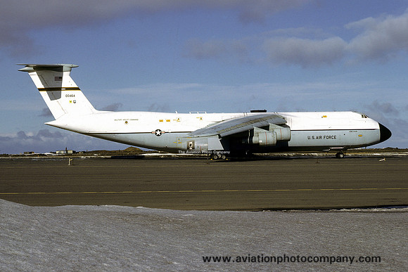 USAF 436 MAW Lockheed C-5A Galaxy 70-0464 at Keflavik (1979)