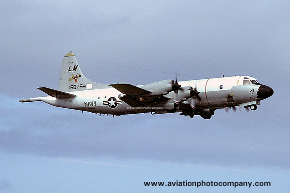 US Navy VP-44 Lockheed P-3C Orion 160764/LM4 at Keflavik (1979)