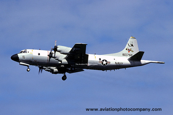 US Navy VP-44 Lockheed P-3C Orion 160766/LM6 at Keflavik (1979)