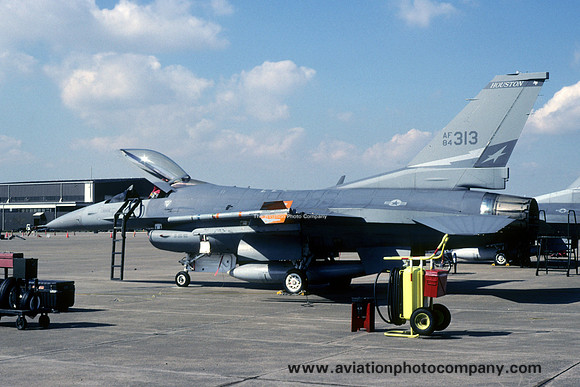 USAF Texas ANG 111 FS GD F-16C 84-1313 (1999)