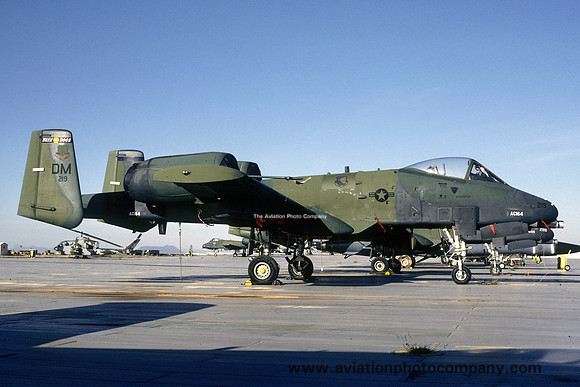 USAF 355 Wing 354 FS Fairchild A-10A 77-0219/DM (1993)