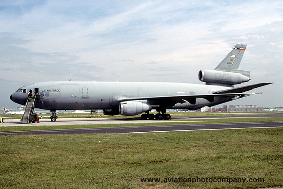 USAF 60/349 AMW McDonnell Douglas KC-10A 86-0031 at Rhein Main (1998)