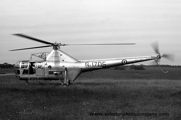 Royal Navy 705 Squadron Westland Dragonfly HR.3 WG705/GJ705 (1953)
