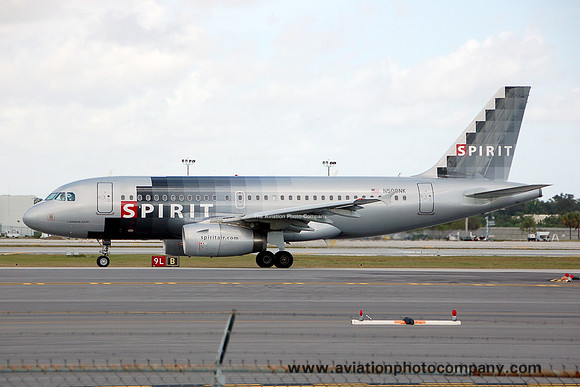 Spirit Airbus A320-200 N508NK at Fort Lauderdale (2008)