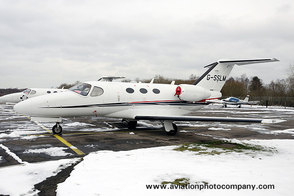 Cessna 510 G-SSLM at Blackbushe (2013)