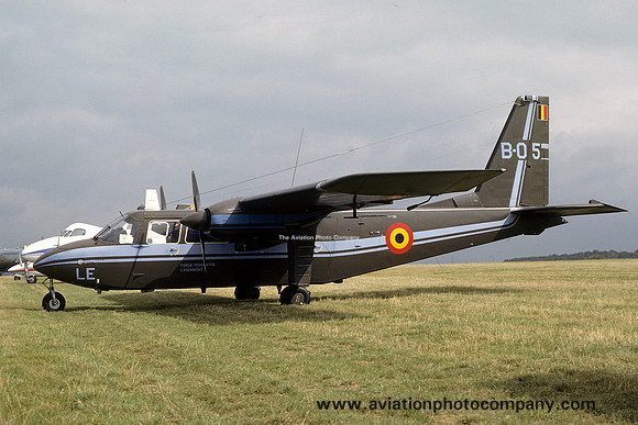 Belgian Army BN-2 Islander B-05/LE (1978)