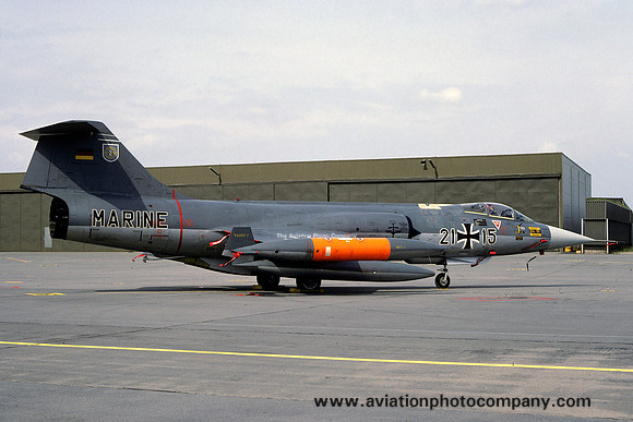 West German Navy MFG2 Lockheed F-104G Starfighter 21+15 (1979)