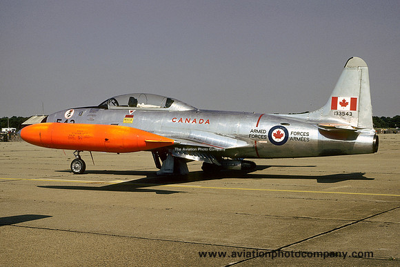 Canadian AF 414 Squadron Lockheed T-33AN 133543 (1977)