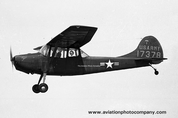 US Army Cessna O-1A Birddog 51-7378 Air to Air