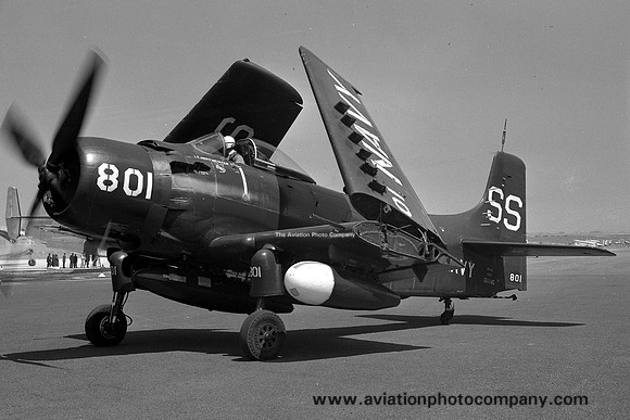 USN VC-33 Douglas A-1/AD-4N 124145/SS801 (1951)