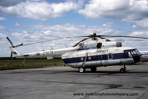 Aeroflot Mil Mi-8MTV RA-27078 (1994)