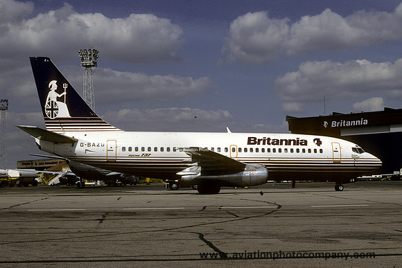 Britannia Airways Boeing 737-200 G-BAZG (1991)