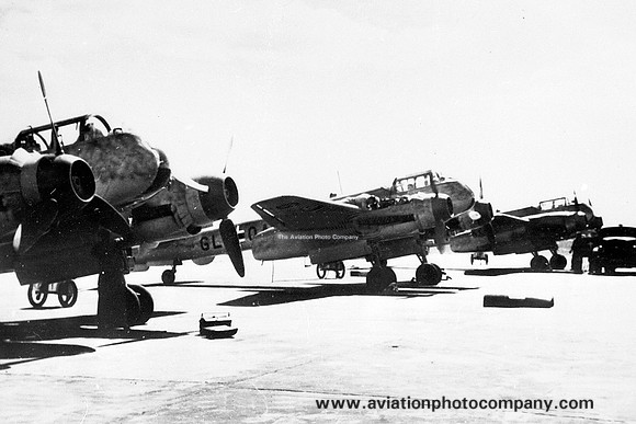 German Air Force Arado Ar240A GL-QA
