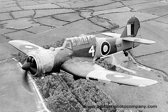RAF Miles Martinet TT.1 HP428/4 Air to Air