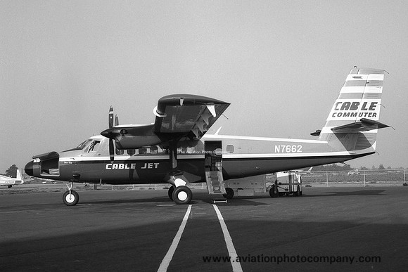 Cable Jet Commuter DHC-6-200 Twin Otter N7662 (1968)