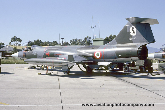Italian Air Force 9 Stormo Lockheed F-104S Starfighter MM6727/9-45 (1990)