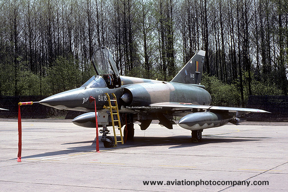 Belgian Air Force 3 Wing Dassault Mirage 5BA BA-16 (1976)