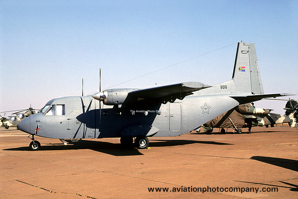 South African AF 44 Squadron CASA C-212 8010 (2002)