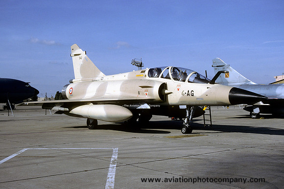 French Air Force EC4/1 Dassault Mirage 2000N 342/4-AG sand camo (1993)